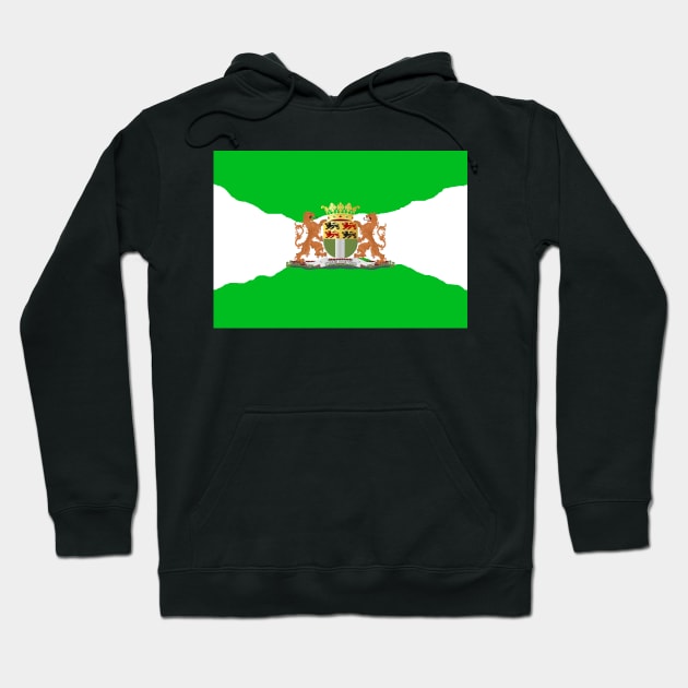 Curving Flag of Rotterdam Hoodie by Student-Made